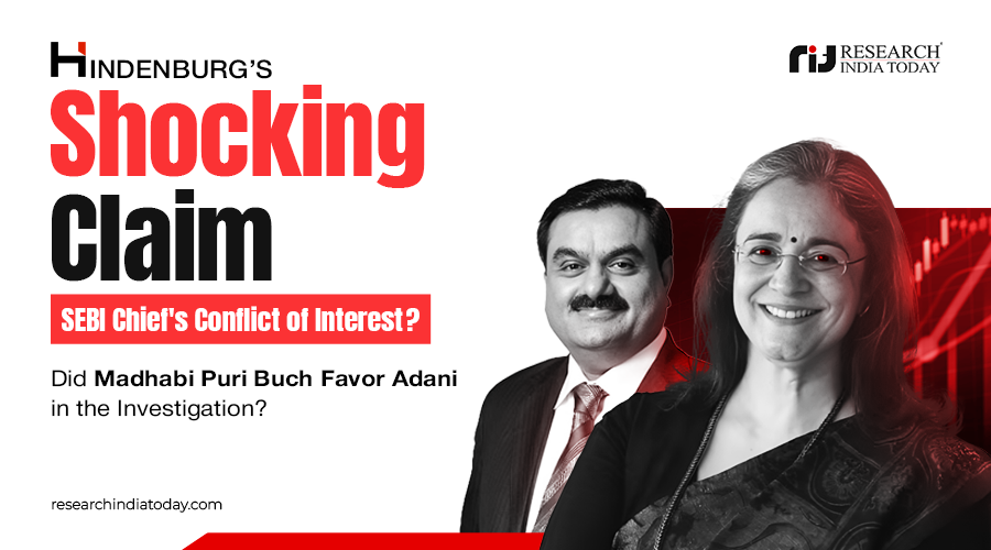 Hindenburg’s shocking allegation against SEBI Chief Madhabi Puri Buch