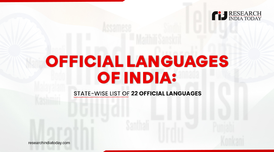 Official Languages of India: State-Wise List of 22 Official Languages